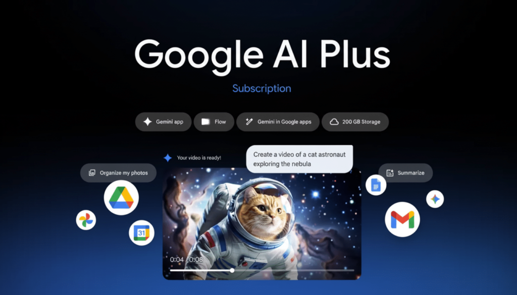 Google introduces a low-cost AI Plus plan in India