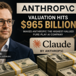 Anthropic valuation hits 965 billion dollars