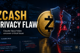 Zcash privacy flaw discovered with Claude Opus 4.8 showing shielded pool security and counterfeit ZEC risk