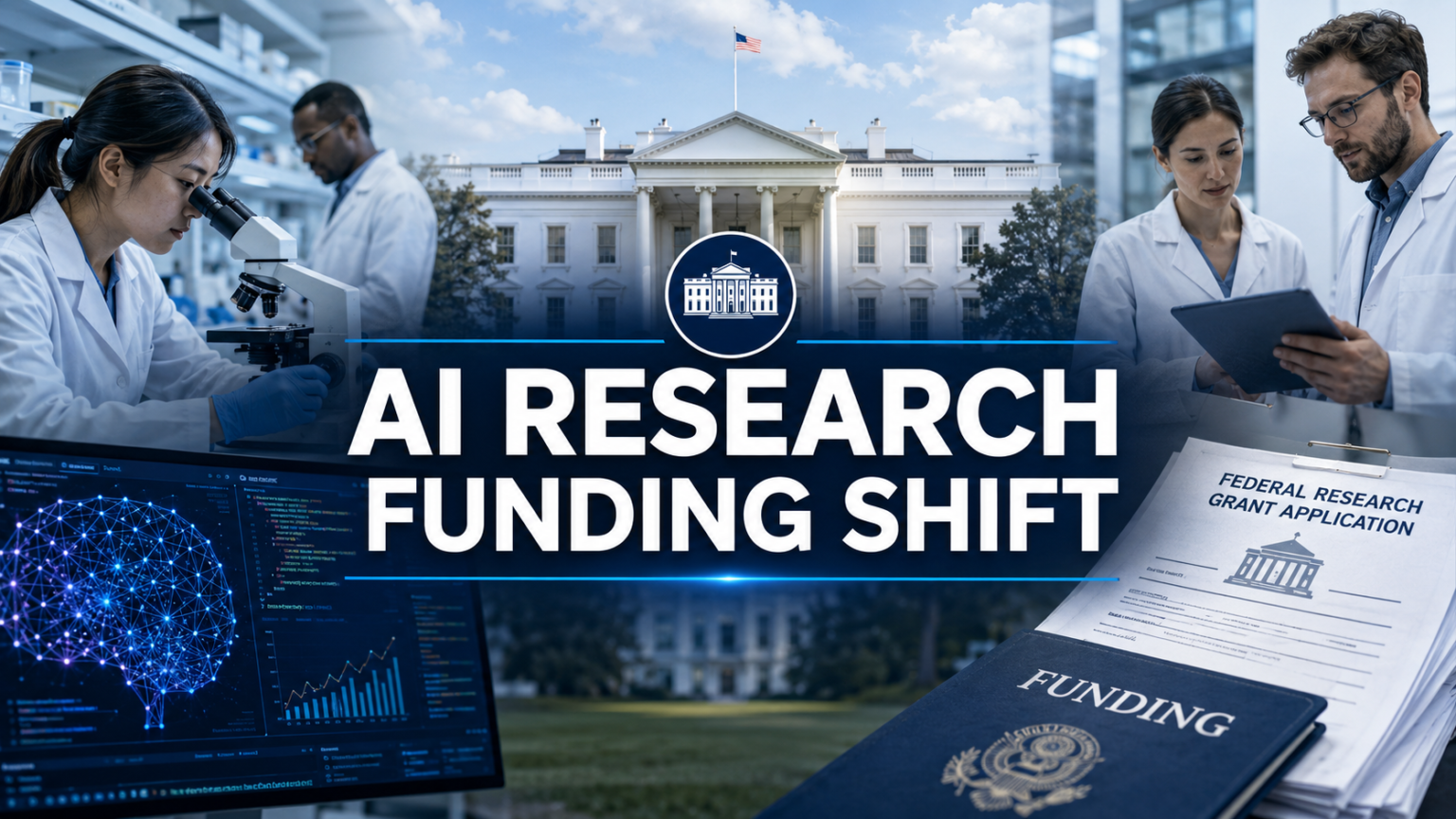 AI research funding White House plan and science grants