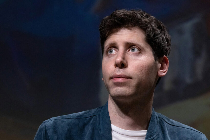 Sam Altman sad
