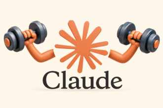 Claude AI Agent interacting with a gym booking system as a security warning appears on screen