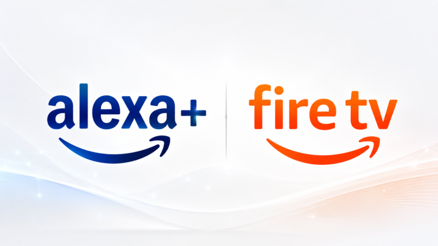 Alexa+ on Fire TV free AI assistant running on a television