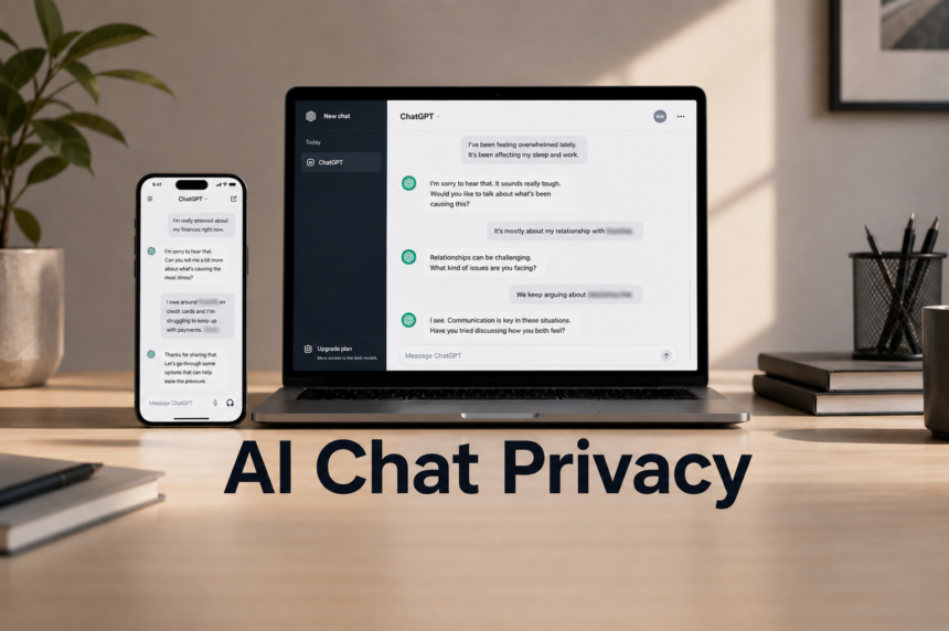 AI Chat Privacy warning as users share personal secrets with chatbots