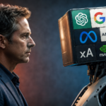 AI and jobs showing seven changing careers and human skills