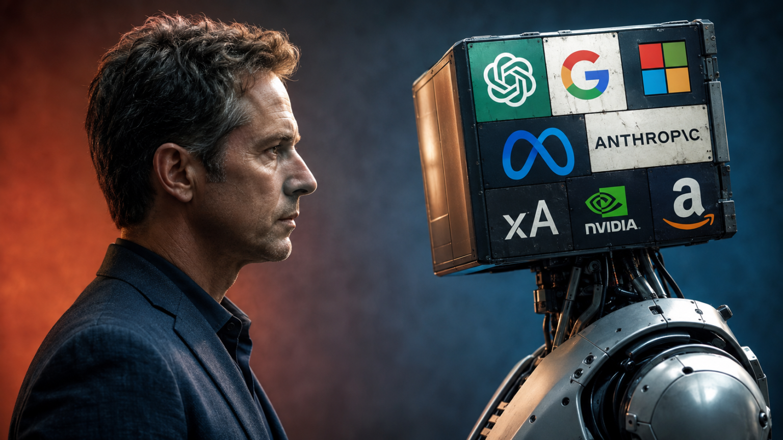 AI and jobs showing seven changing careers and human skills