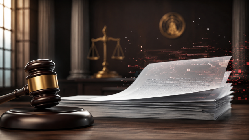 AI prompt injection hidden inside a legal court filing