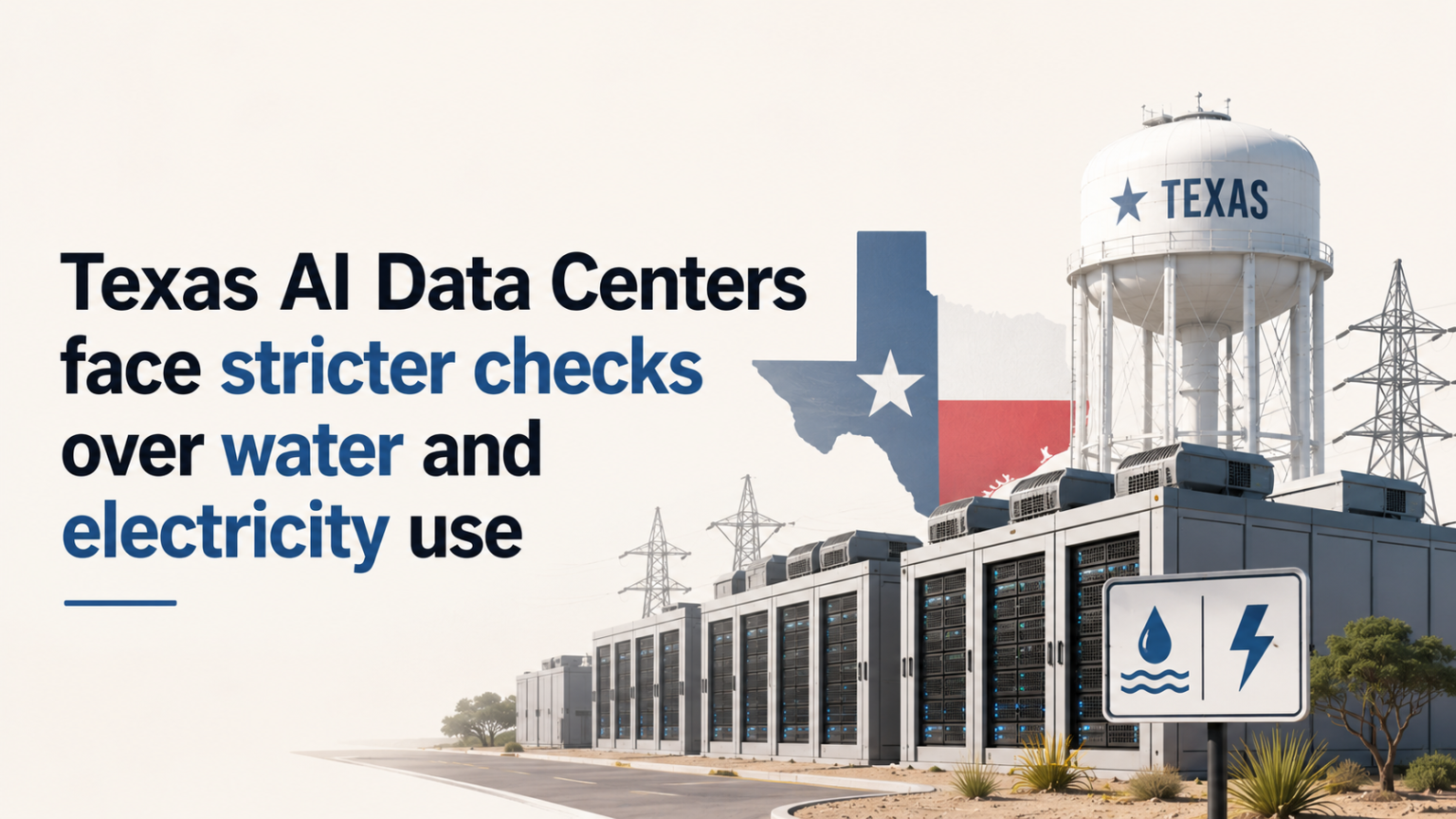 Texas AI Data Centers facing electricity and water supply restrictions