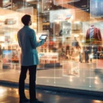 AI shopping assistant comparing products and online purchase risks