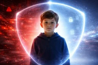 AI child safety warning involving chatbots and young users