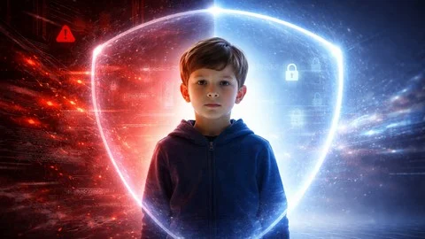 AI child safety warning involving chatbots and young users