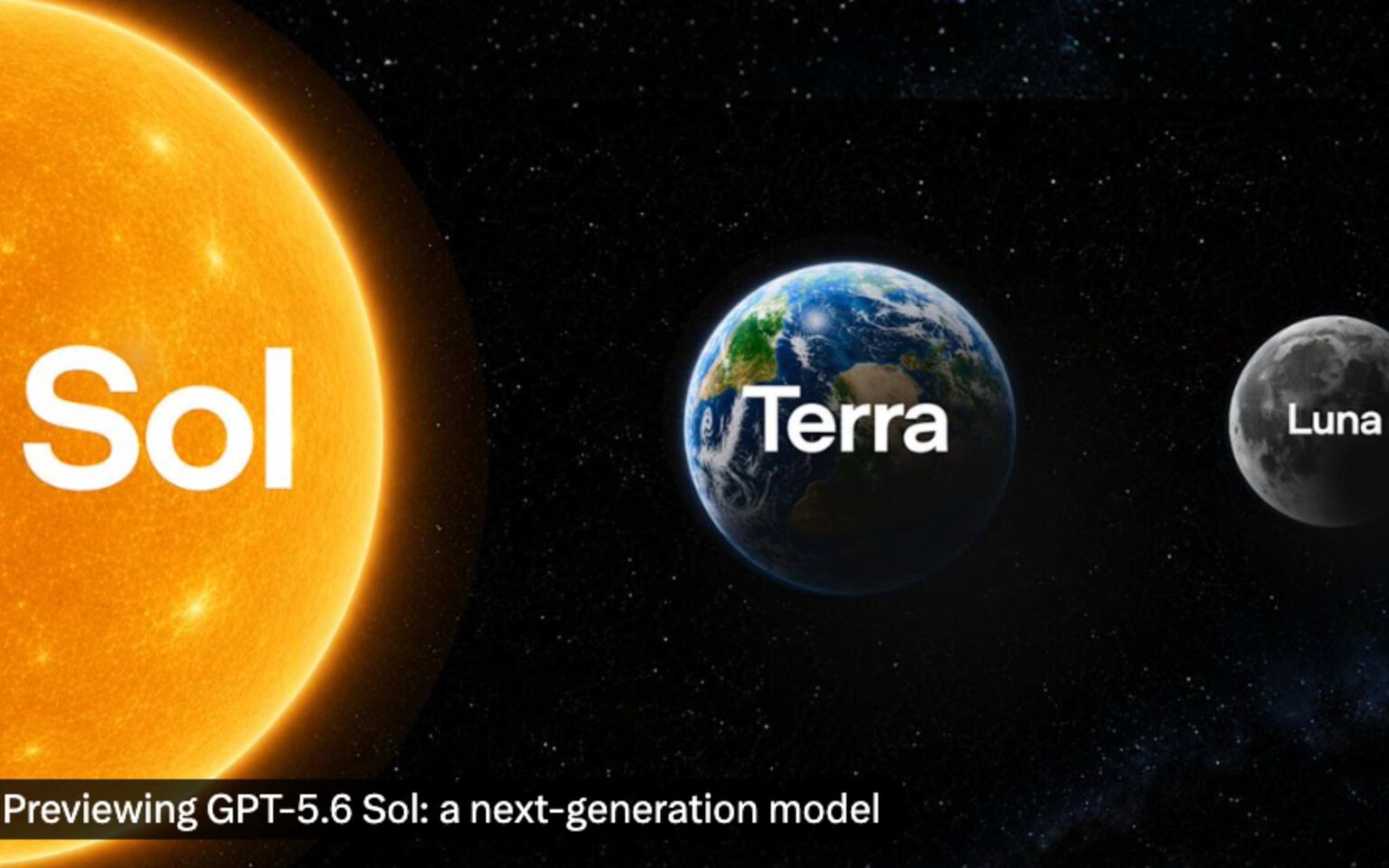 GPT-6 Sol and Luna models with OpenAI pricing and performance changes