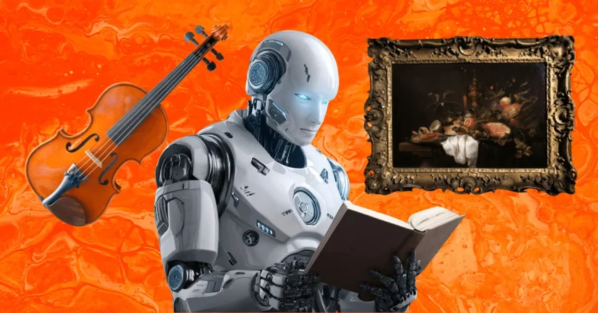 Human-made art gaining value as AI-generated music images and writing become more common