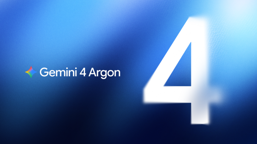 Gemini 4 Argon flagship Google AI model with cybersecurity and coding features