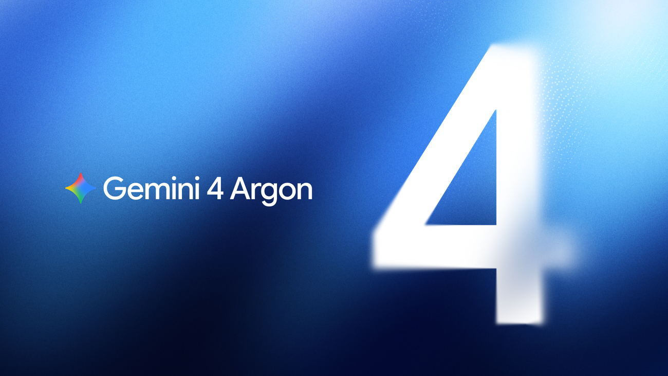 Gemini 4 Argon flagship Google AI model with cybersecurity and coding features